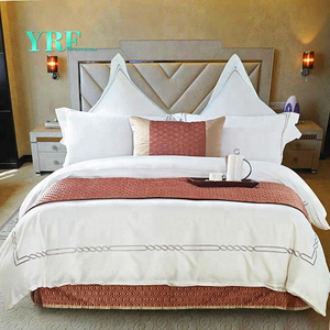 Vente de linge de lit en coton de bonne qualité 400 fils de taille élégante