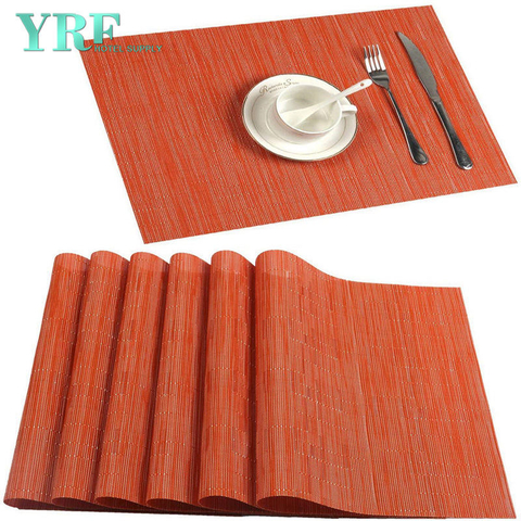 Tapis de table carré en PVC antitache et non décoloré en PVC Banquet