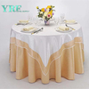 YRF Table Cover Hotel Banquet 108" Uni 100% Polyester Rond