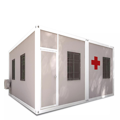 Hôpital de conteneur de paquet plat modulaire d'usine Taille adaptée aux besoins du client
